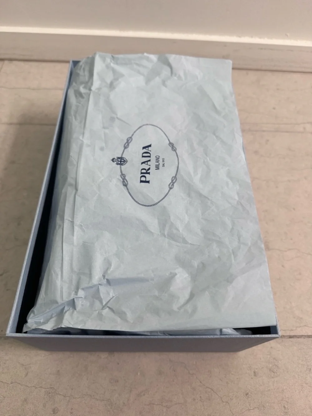 Prada Black Leather Derby Shoes size 36.5 with box - Picture 16 of 17